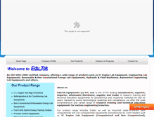 Tablet Screenshot of edutekindia.com